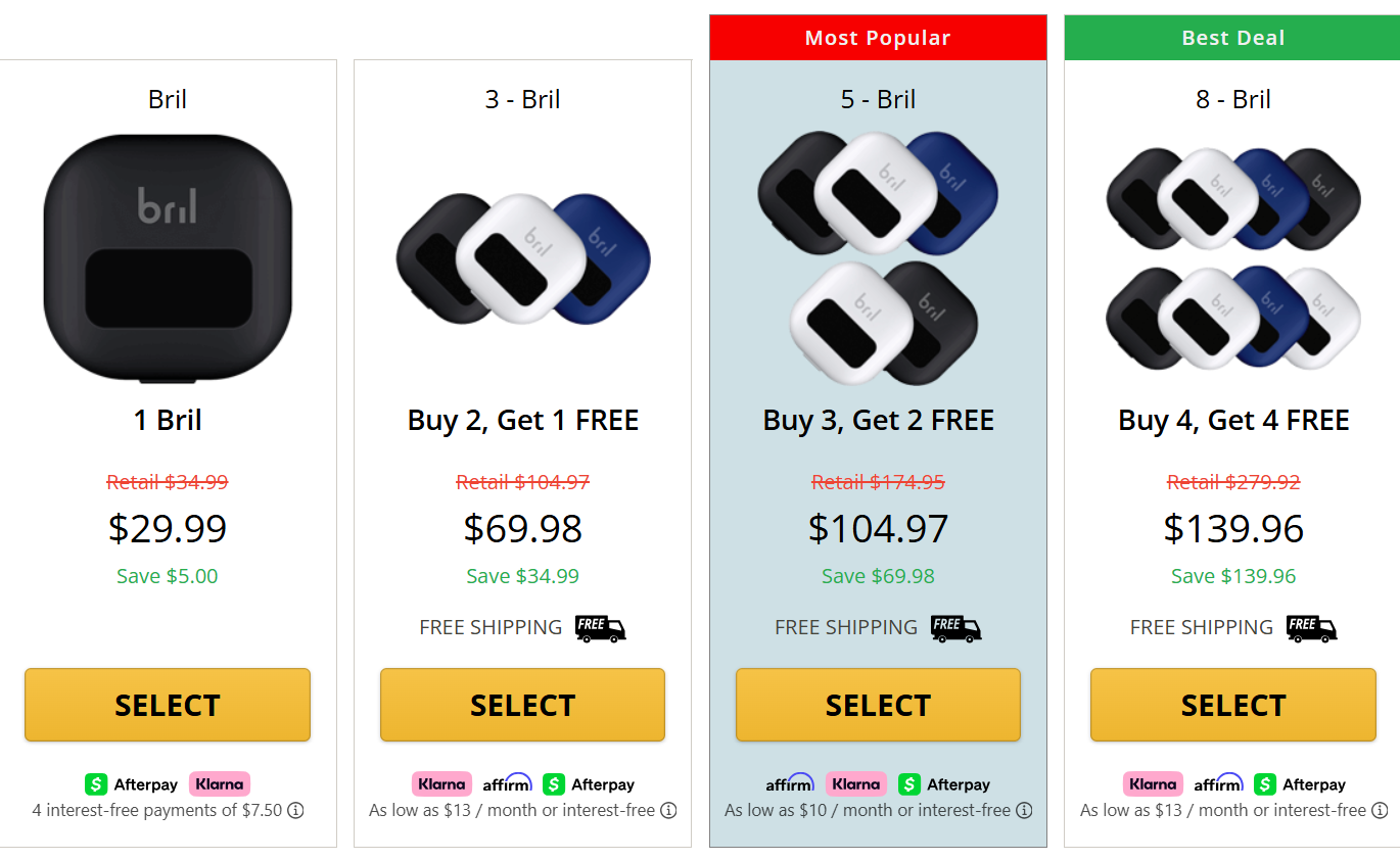 Bril Toothbrush Sterilizer Price Details